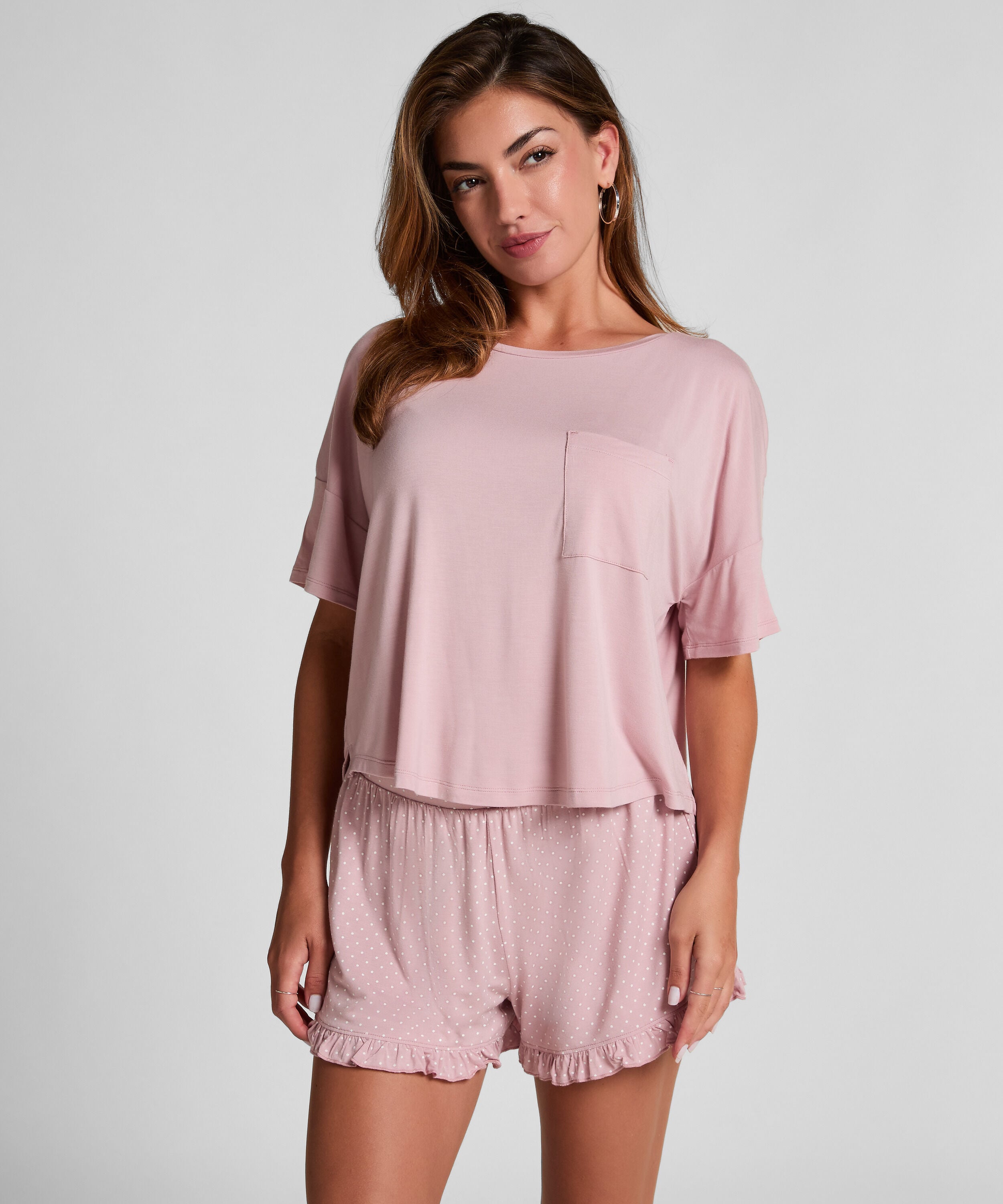 Jersey Pyjama Set, Pink
