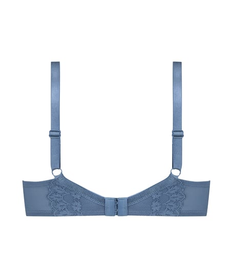 Daisy Non-Padded Underwired Bra, Blue