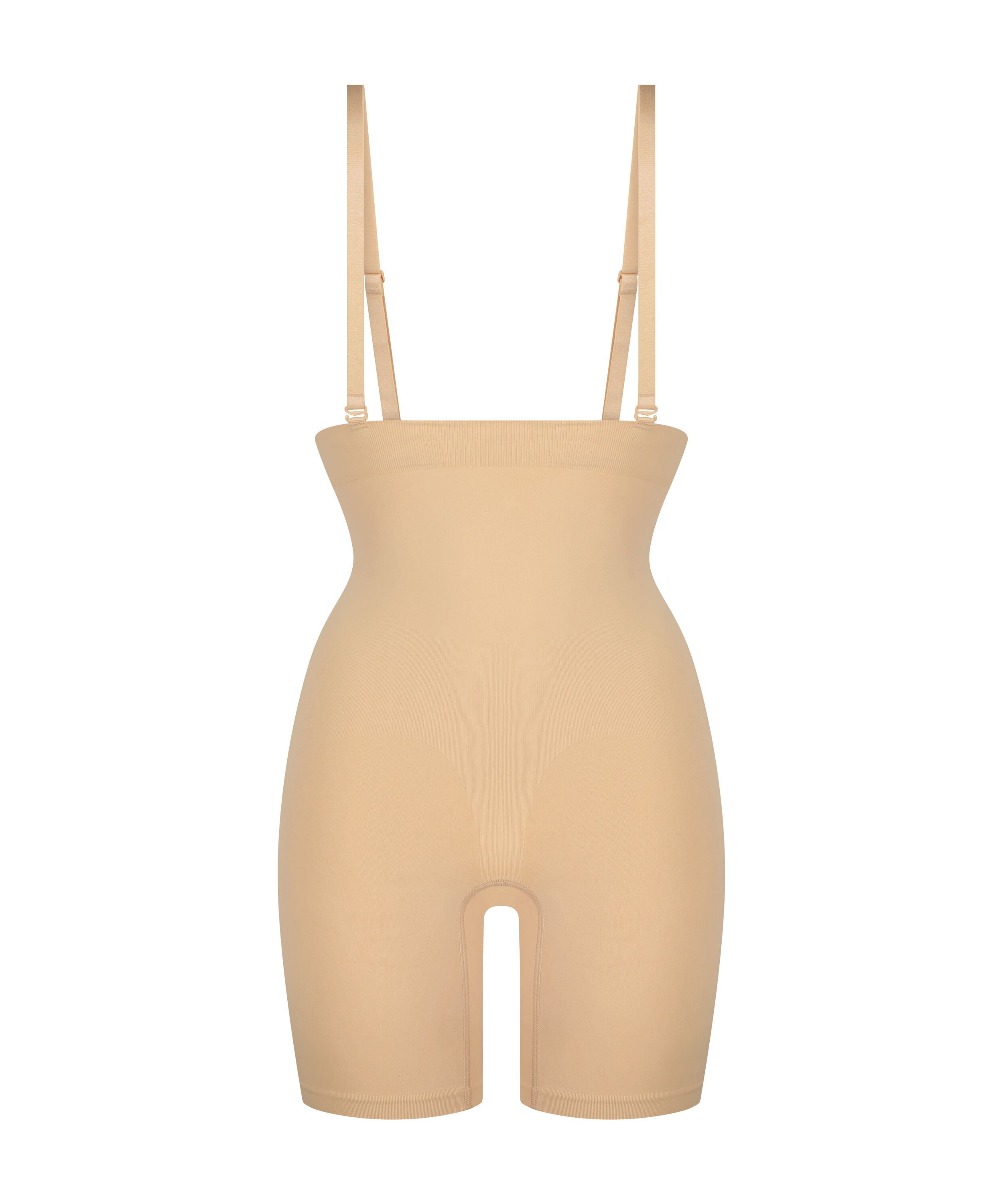 Seamless Enhancing Thigh Slimmer, Beige
