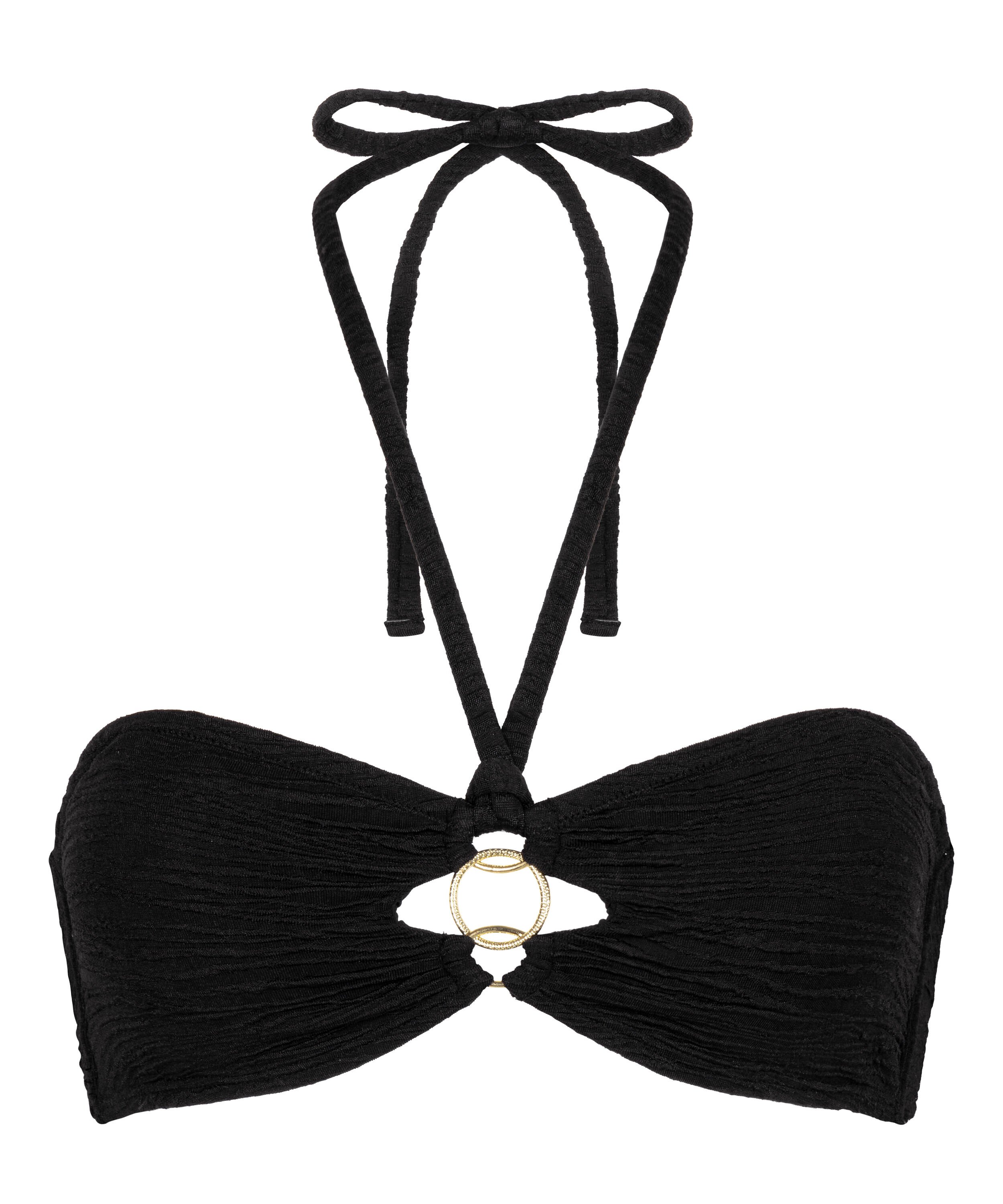 Bahamas Bandeau Bikini Top, Black