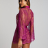 Isabelle Lace Kimono, Purple