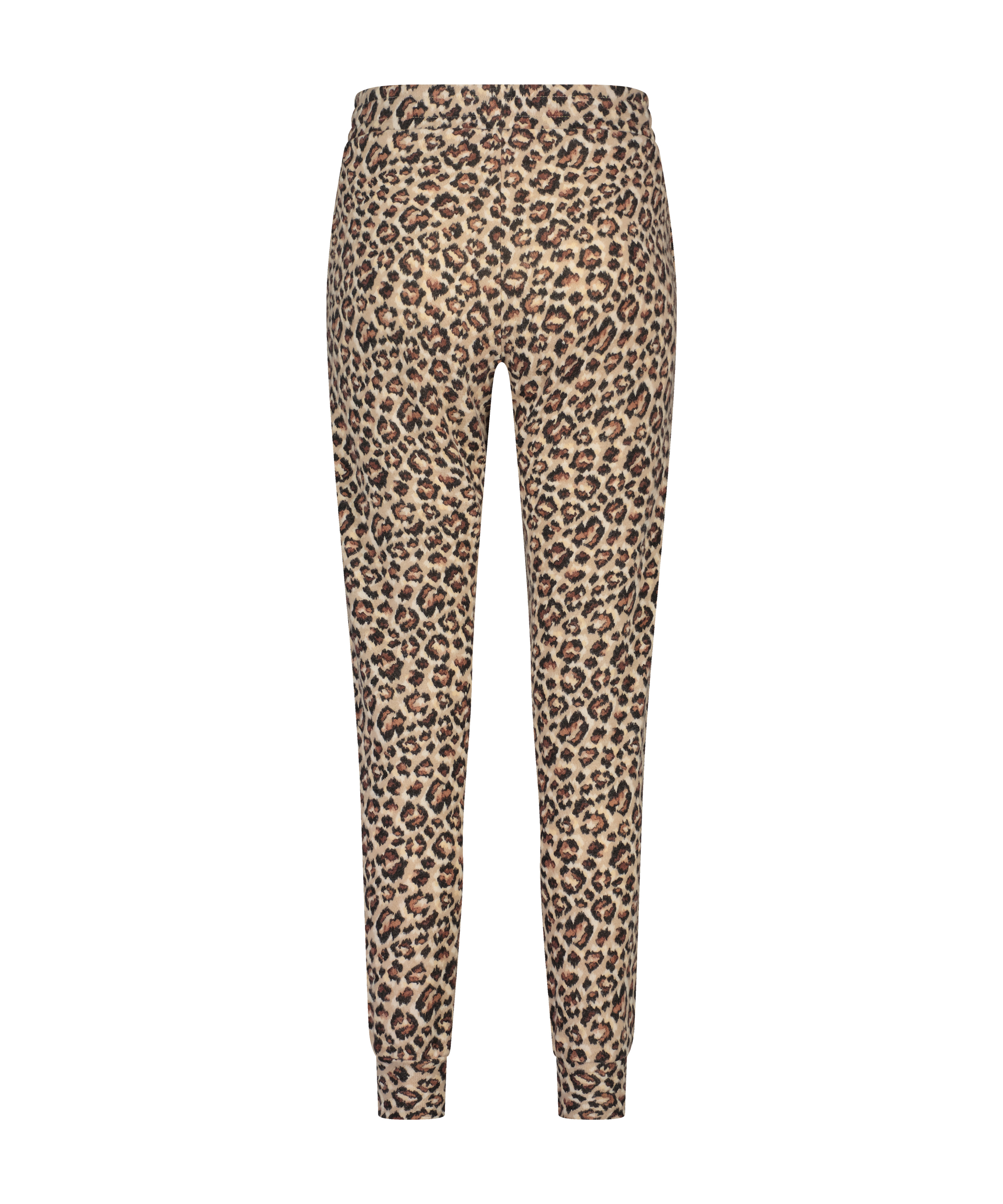 Brushed Jersey Trousers, Beige, main