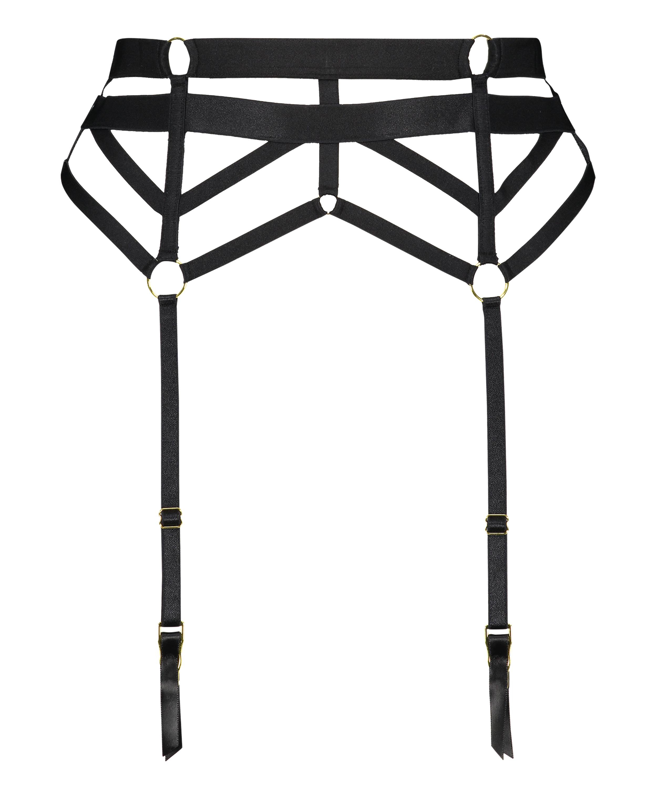 Private Sting Suspenders, Black, main