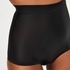 Sculpting scallop high waisted brief - Level 3, Black