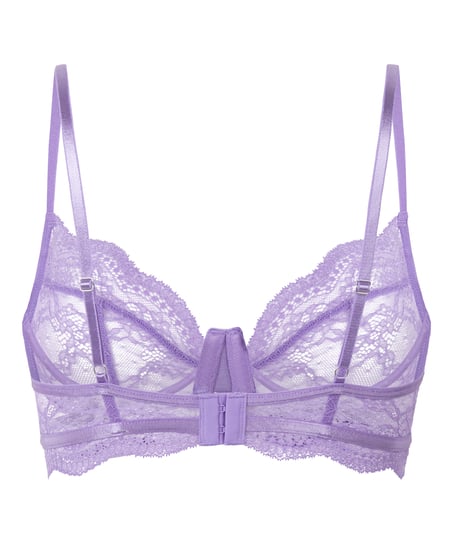 Isabelle Non-Padded Underwired Bra, Purple