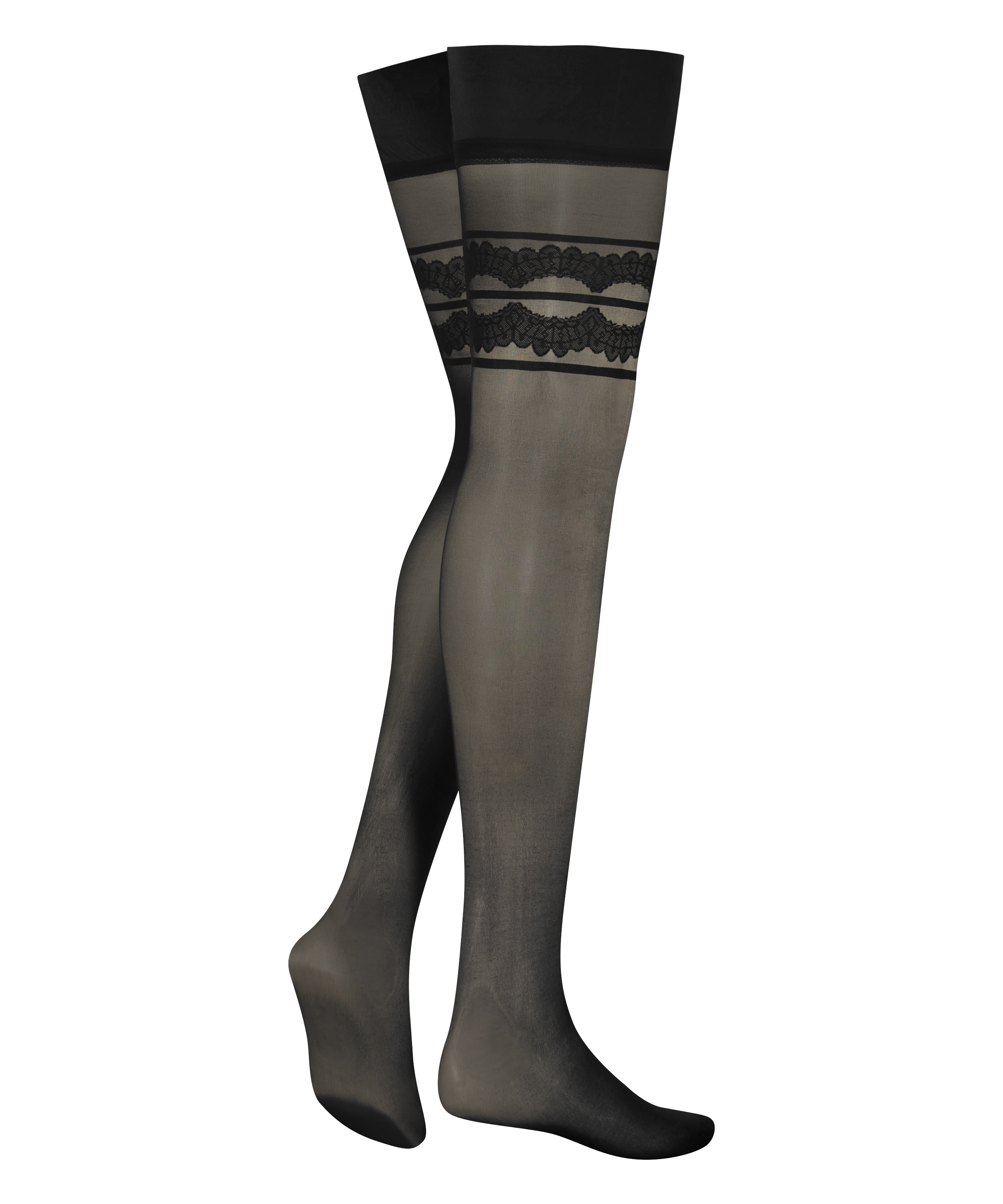 15 Denier Stockings Cleo, Black, main