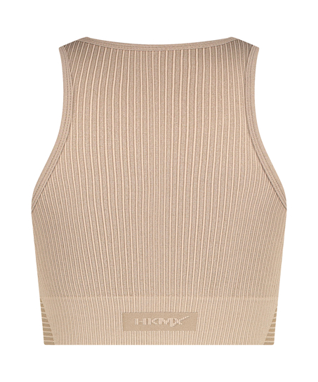 HKMX Seamless Sports Bra, Grey