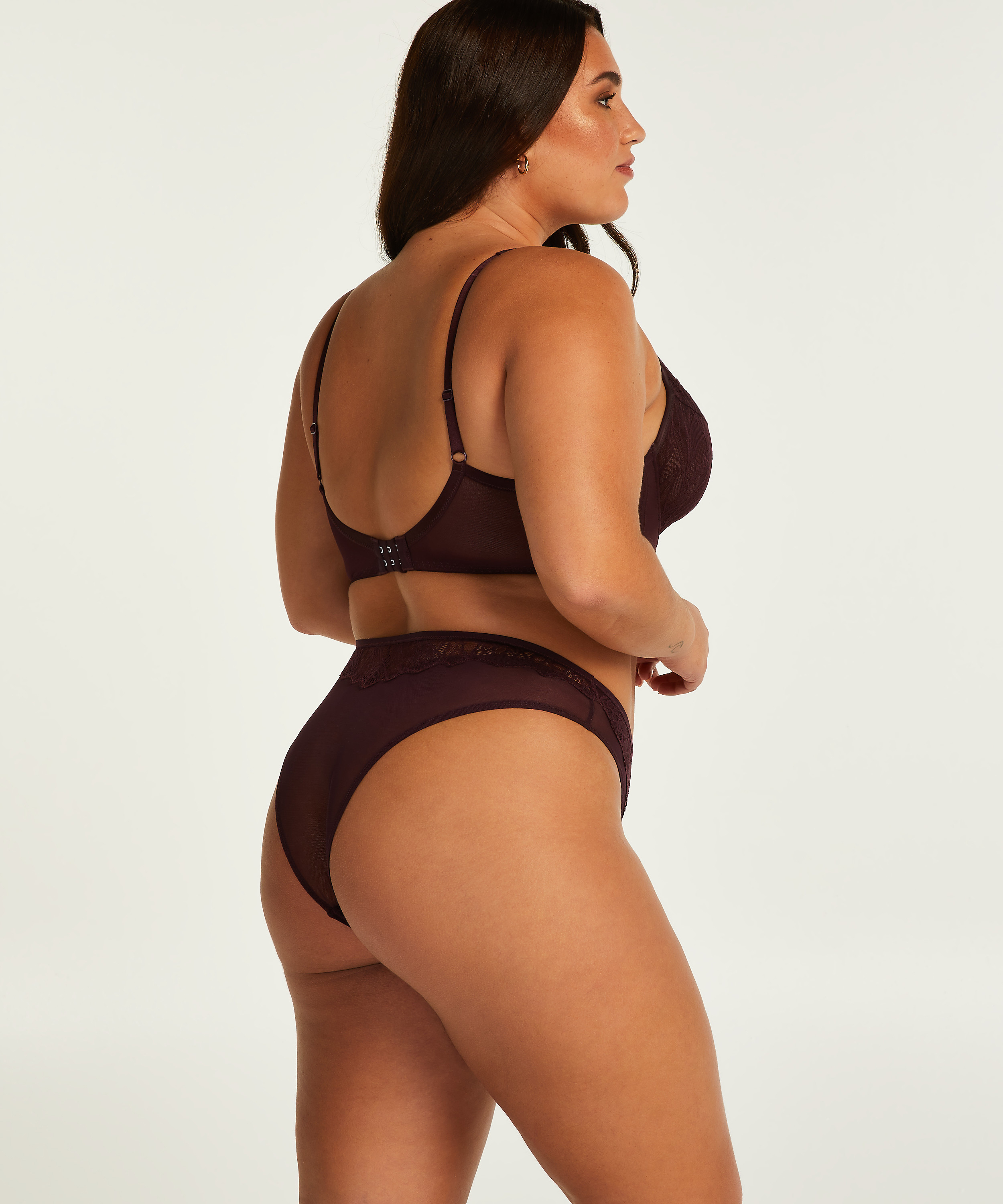 Mel High Leg Brazilian I AM Danielle, Purple, main