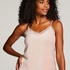 Rib Velours Cami Top, Pink