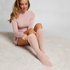 Socks with Cashmere, Pink