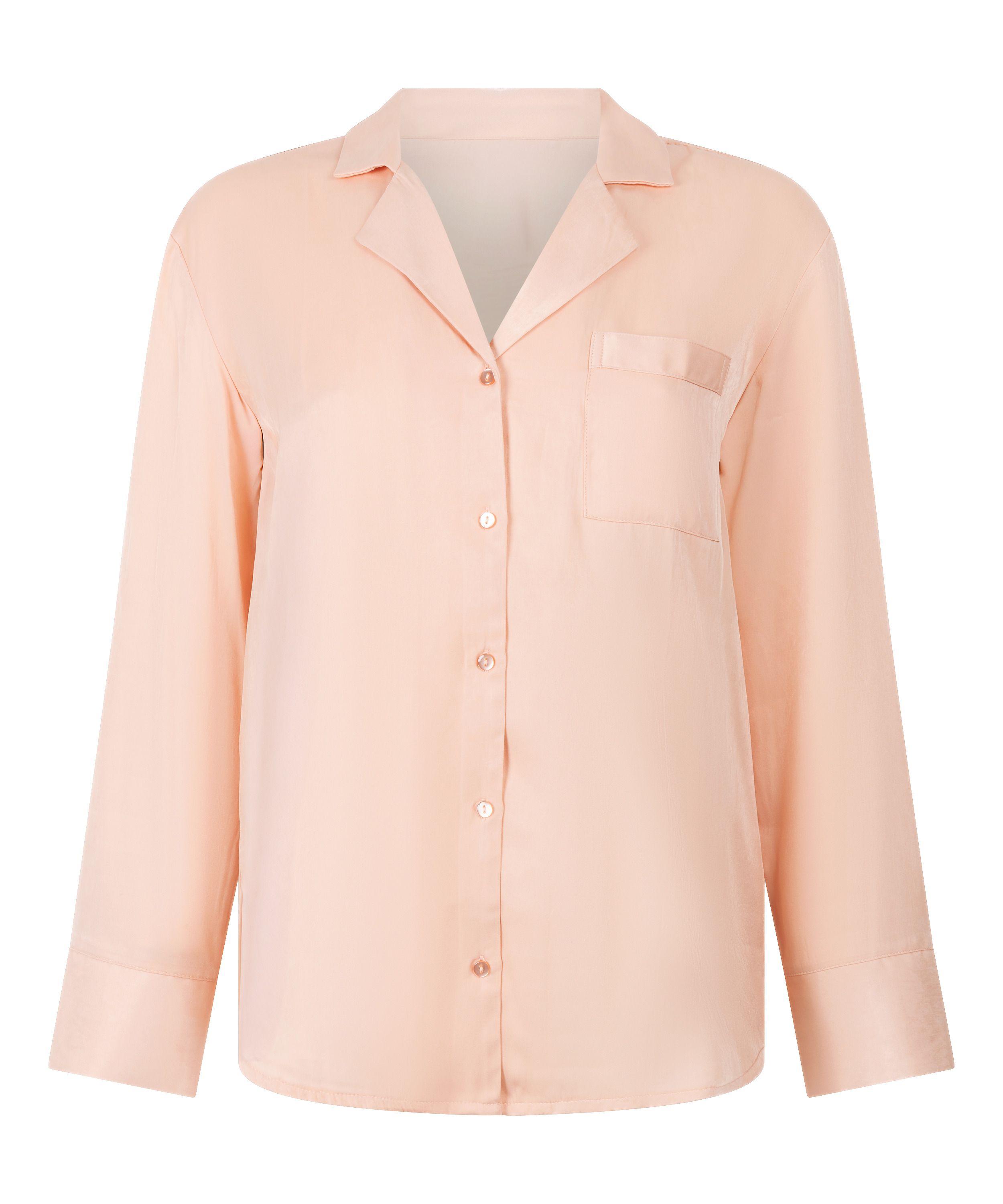 Ayla Satin Long-Sleeved Jacket, Pink, main