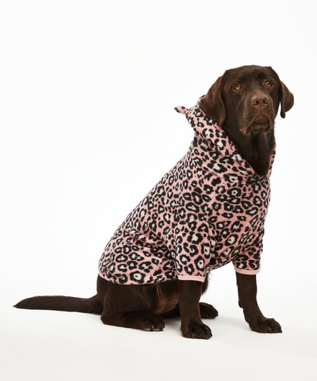 Dog's Fleece Onesie, Pink