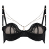 Half-Padded Cup Underwired Bra Belladonna, Black