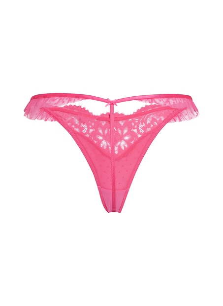 Harmony Highleg Thong, Pink