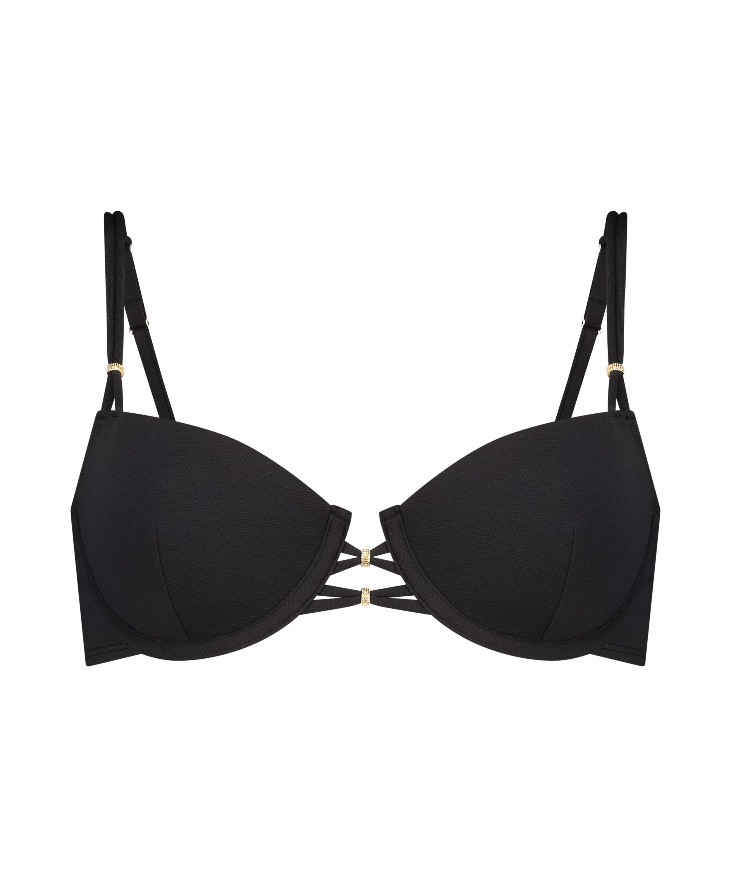 Holbox Bikini Top, Black
