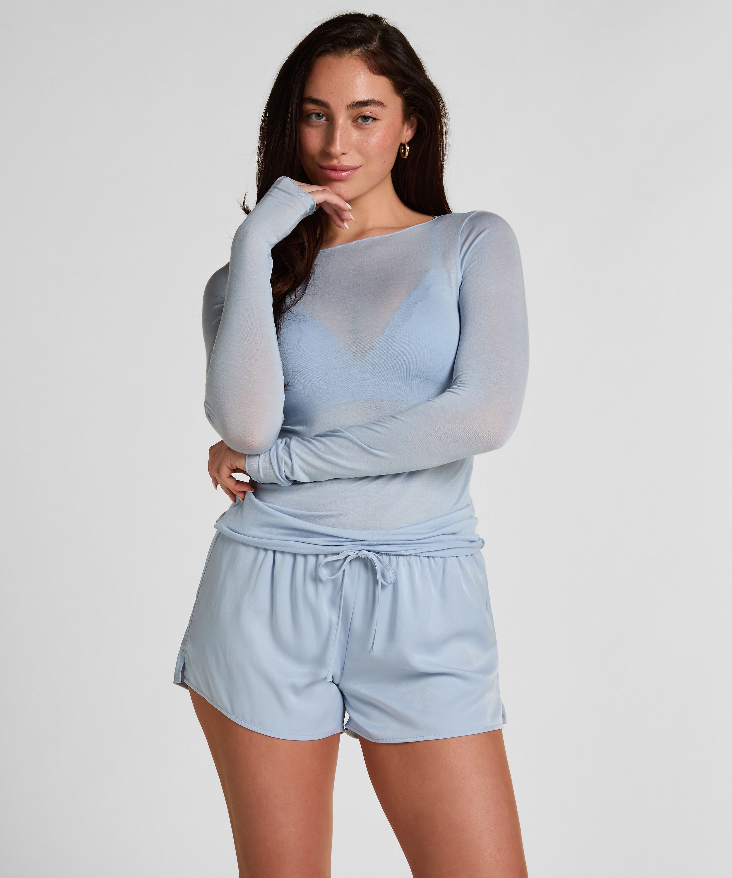 Ayla Satin Shorts