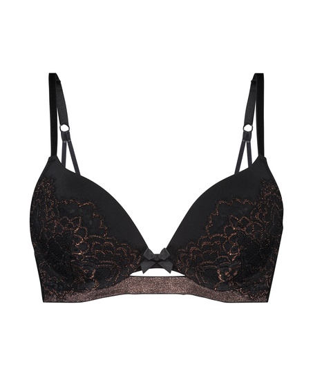 Padded push-up bra Bianca, Black