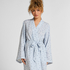 Muslin Robe Short, Blue