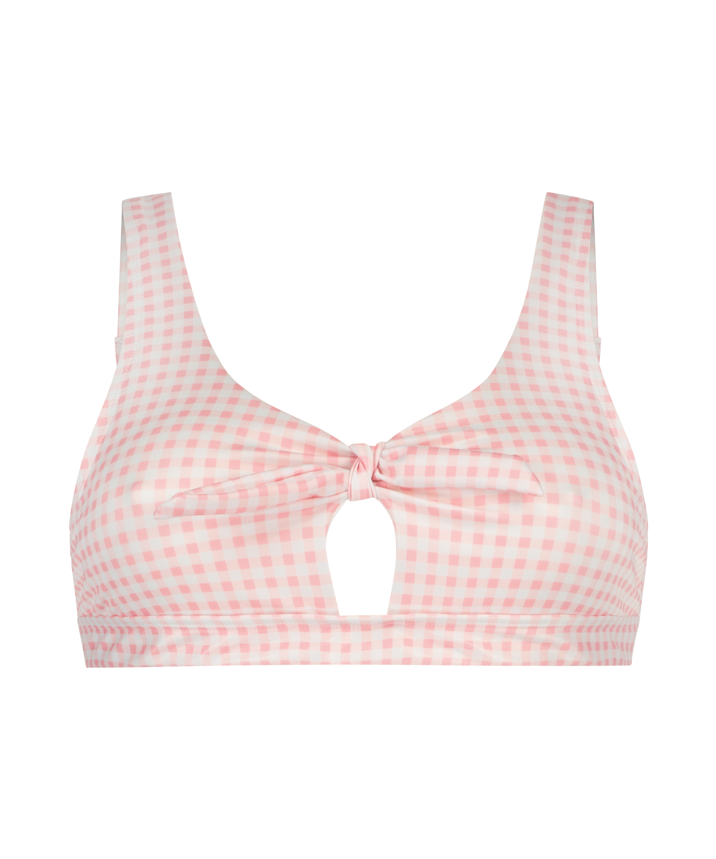 Seychelles bikini crop top, Pink, main