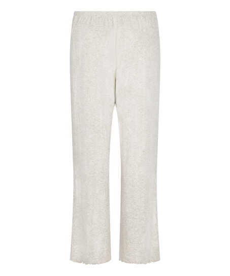Pyjama Pant Loose Pointelle, Grey