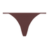 Seamless thong, Brown