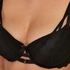 Mahina Padded Underwired Bra, Black