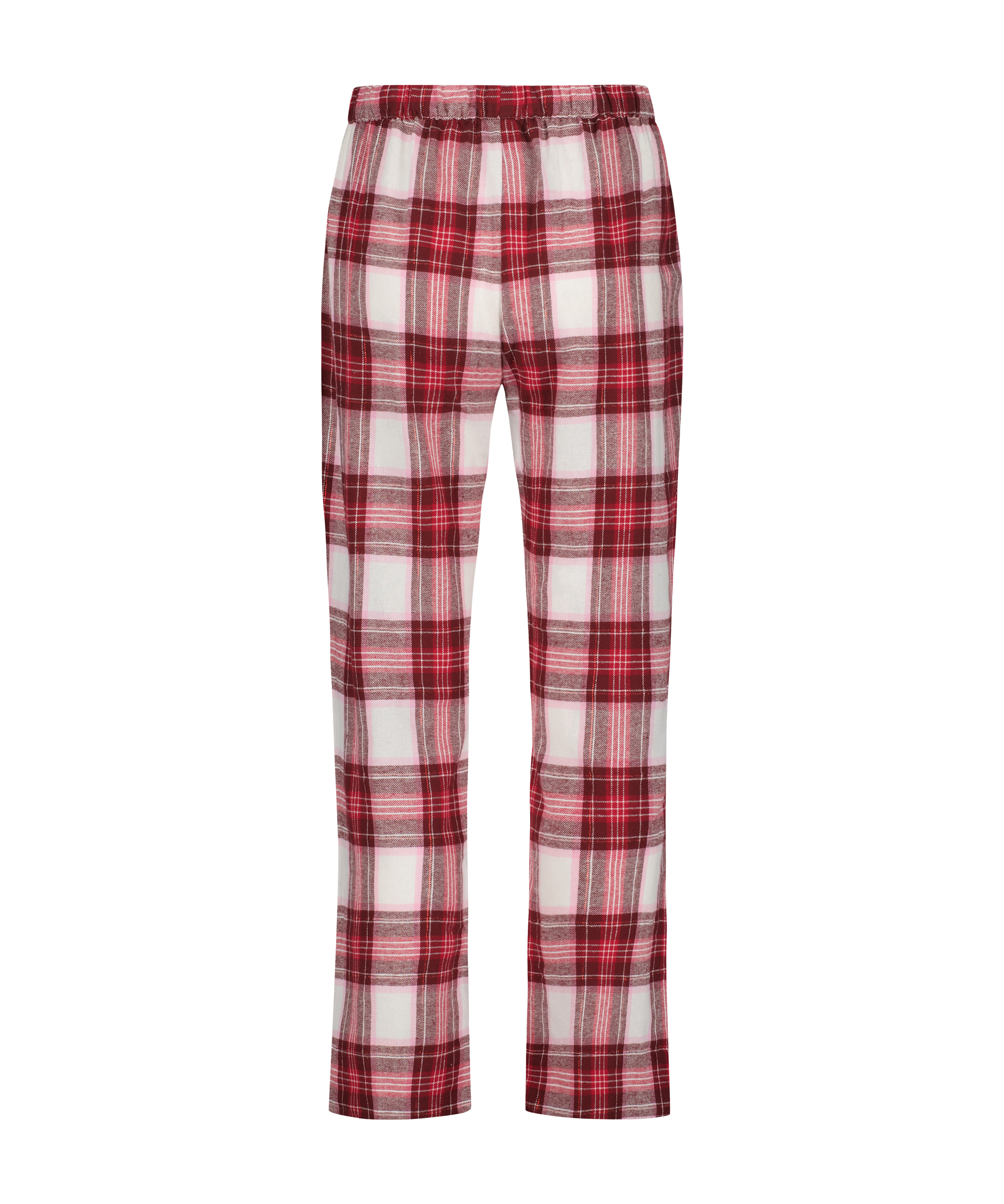 Tall Flannel Pyjama Pants, Pink, main