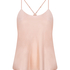 Ayla Satin Cami Top, Pink