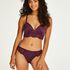 Evey Padded Non-Underwired push-up Bra, Purple