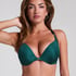 Lana Padded Underwired Push-Up Bra, Green