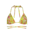 Marrakesh Triangle Bikini Top, Green
