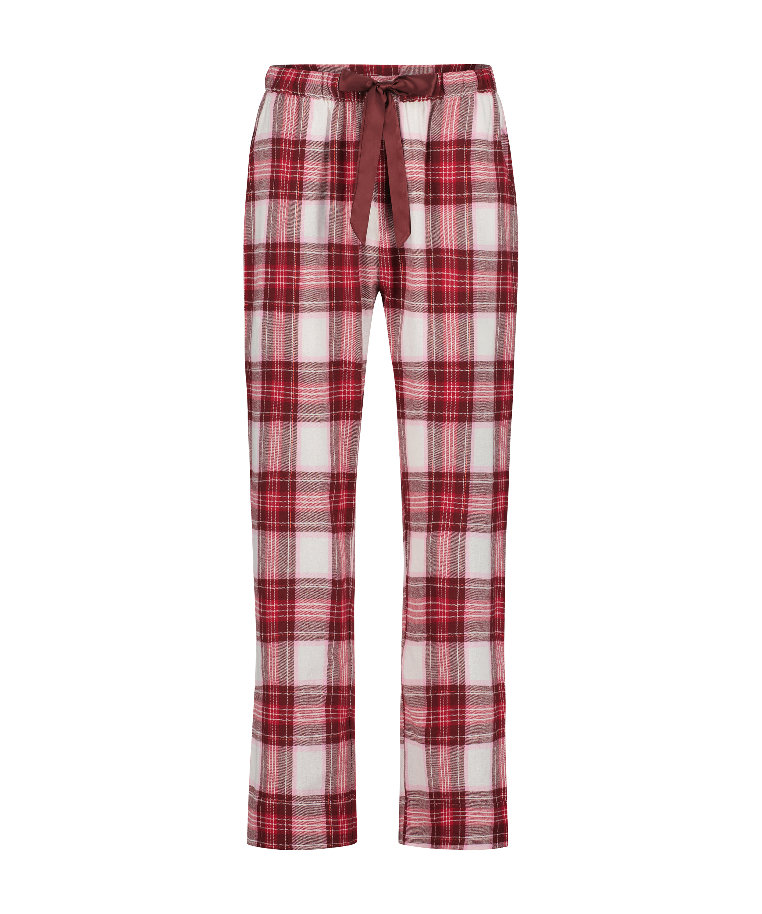 Petite Flannel Pyjama Pants, Pink, main