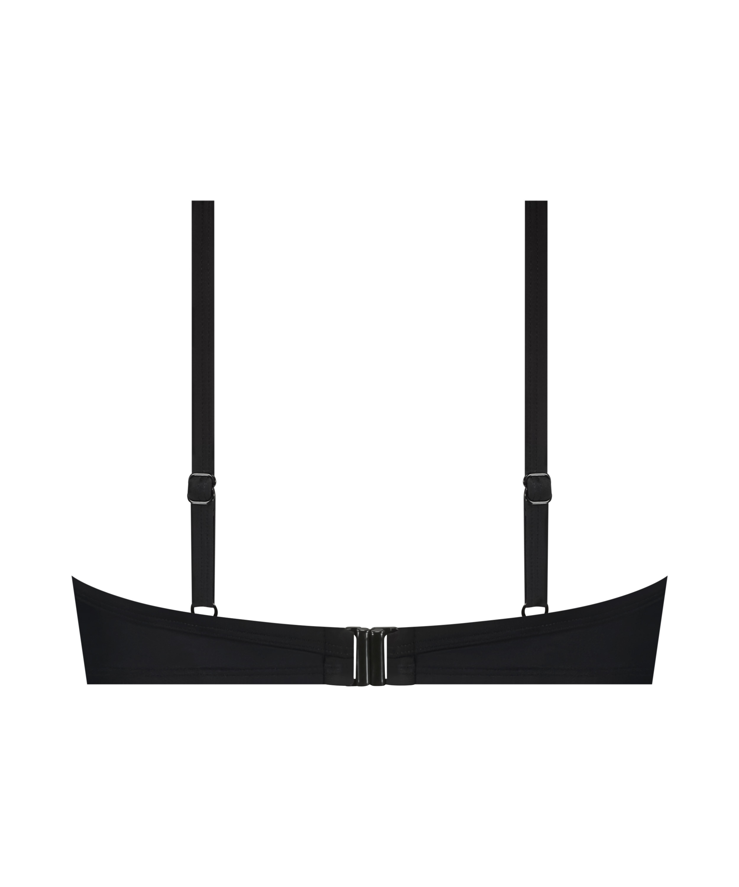 Luxe Bikini Top, Black, main