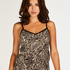 Velvet Lace Cami, Black