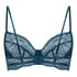 Isabelle Non-Padded Underwired Bra, Blue