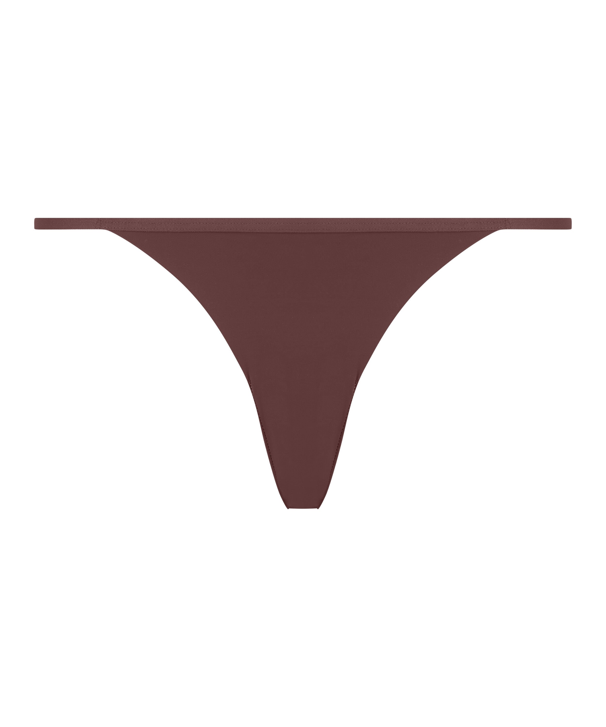 Seamless thong, Brown