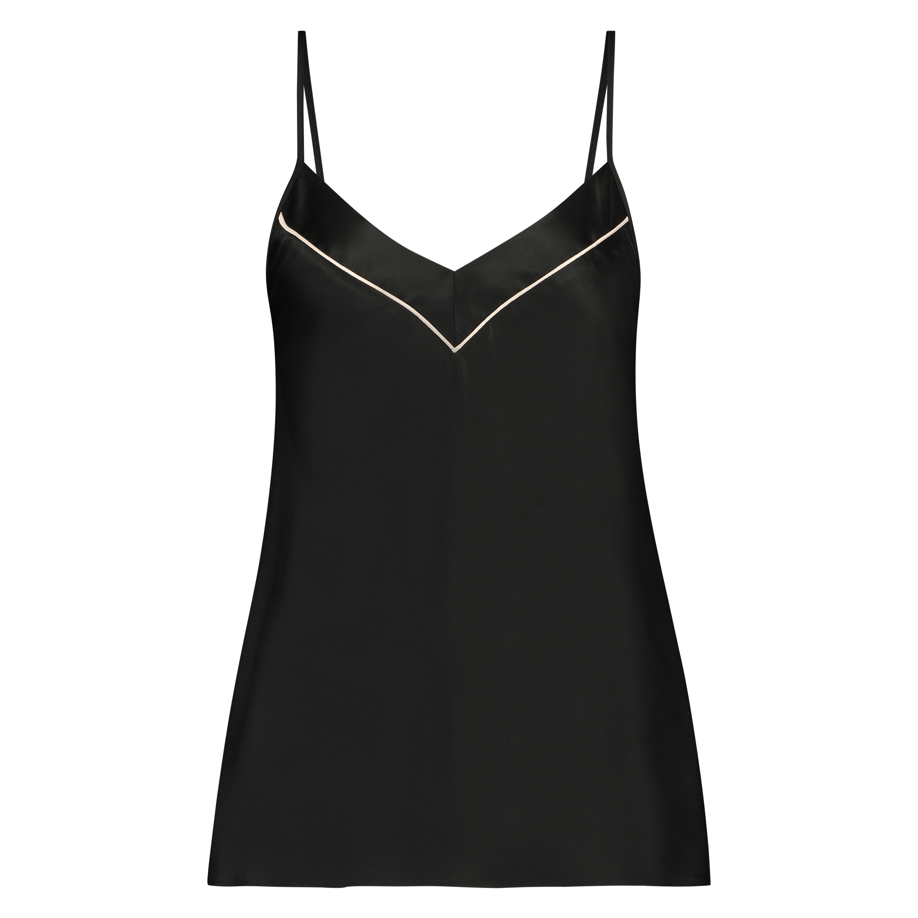 Satin Top Bow, Black, main