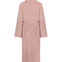 Fleece Bathrobe, Pink