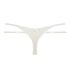 Chlo High Leg Thong, White