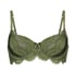 Hannako Padded Underwired Bra, Green