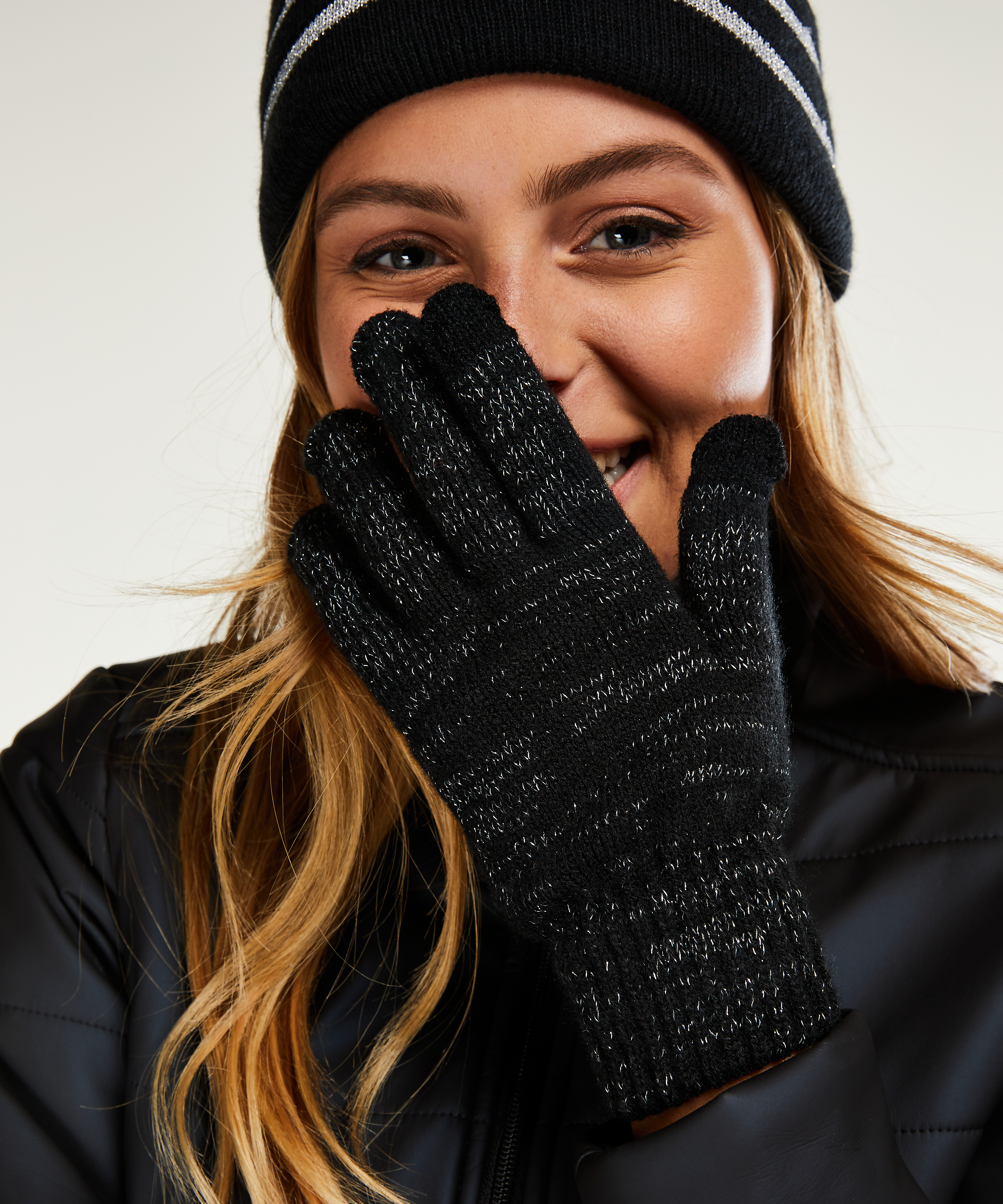 HKMX gloves, Black, main