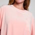 Top Velours Pocket, Pink