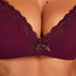 Lola Padded Non-Wired Bra, Purple