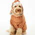 Dog's Fleece Onesie, Brown