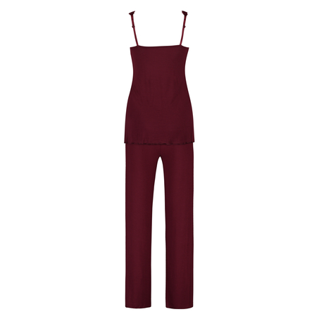 Pyjamaset Modal lace, Red