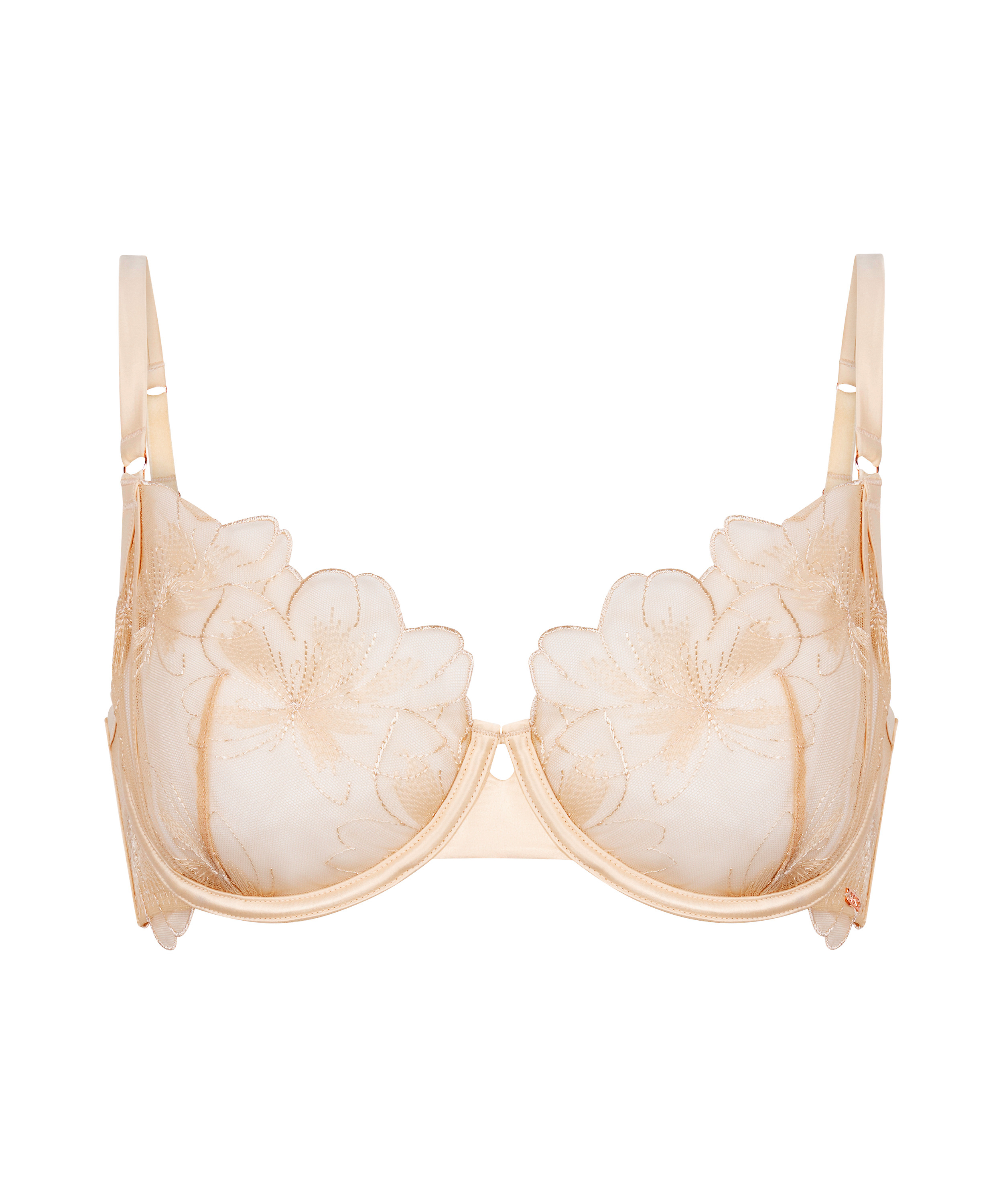 Emilia Non-Padded Underwired Bra, Yellow, main