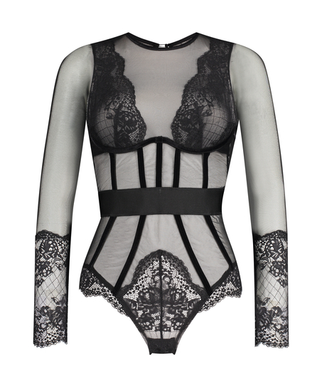 Priscilla Underwired Body Rebecca Mir, Black