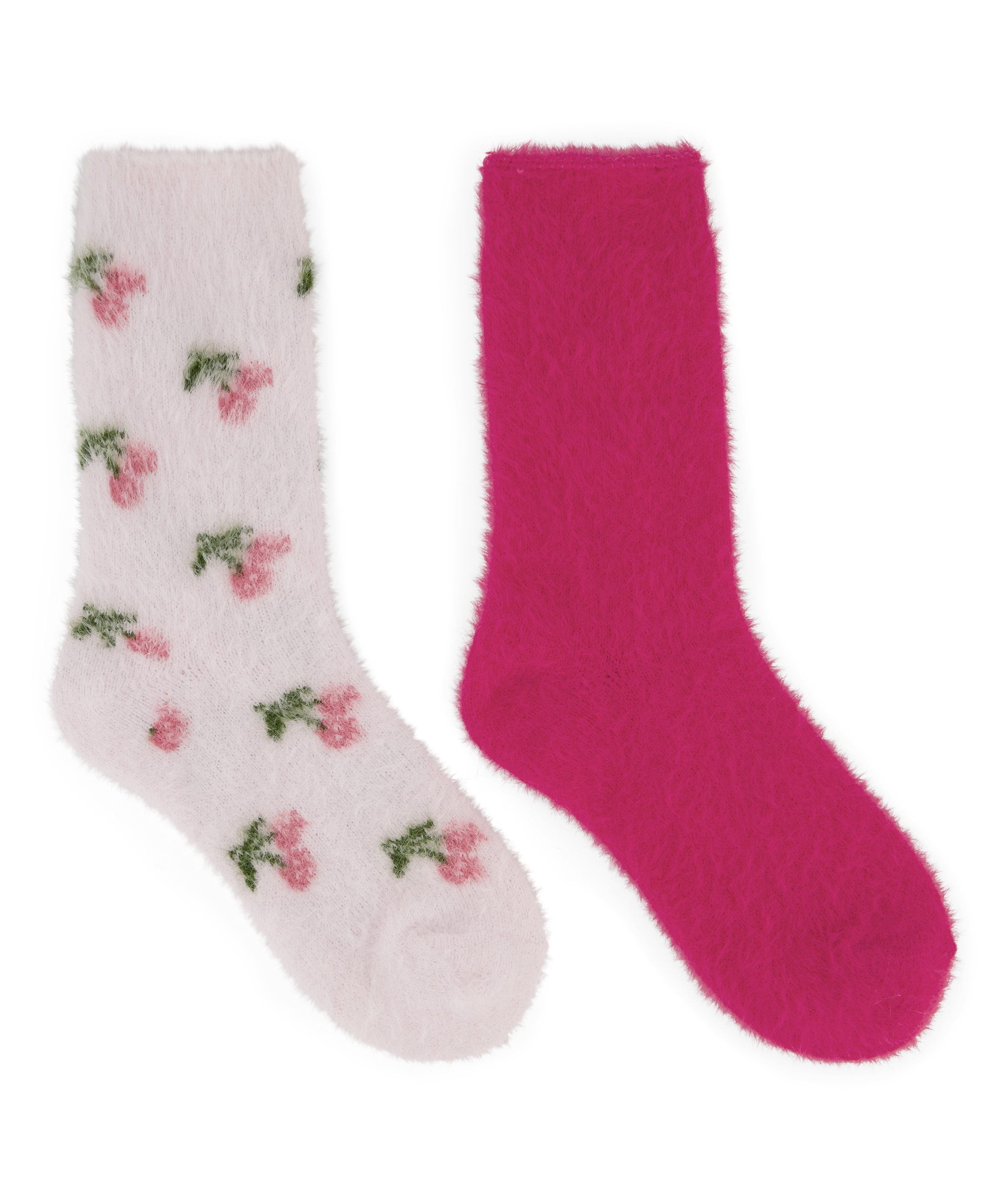 2 pairs of socks Cosy, Pink, main