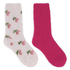 2 pairs of socks Cosy, Pink