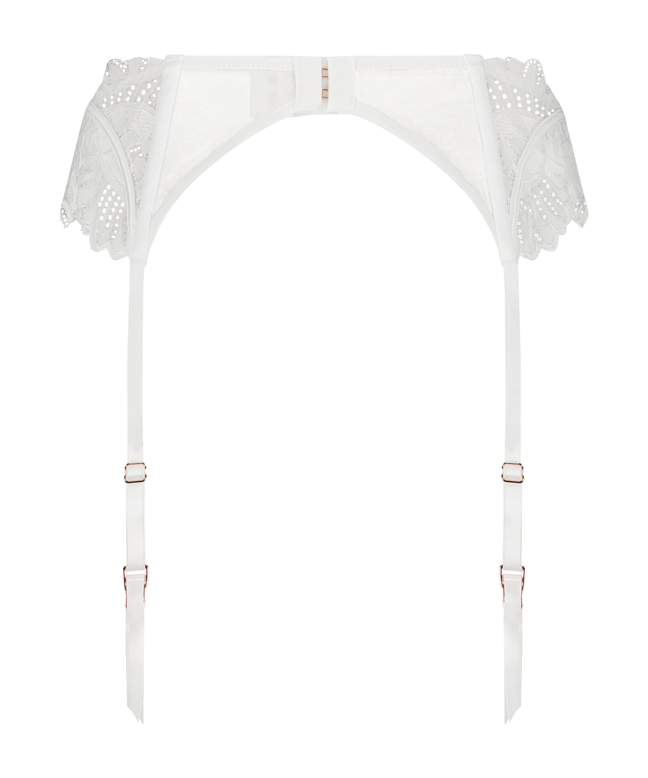 Jamie Suspenders, White, main